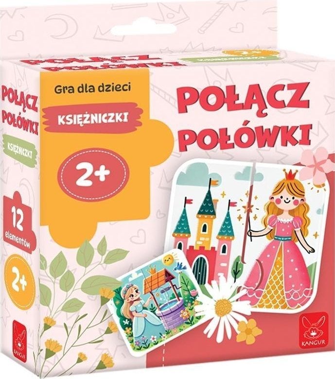 Połącz połówki Księżniczki
