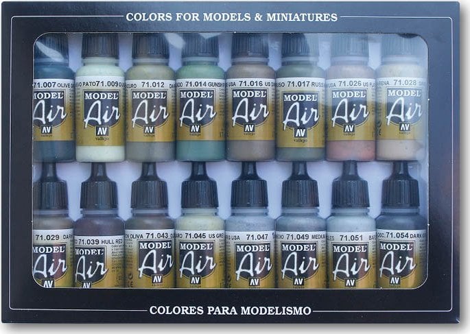 Vallejo Vallejo: Model Air - WWII USAAF Aircraft 16x17