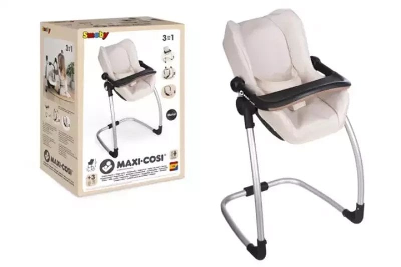 Smoby Maxi Cosi krzesełko 3w1 beżowe (240245)