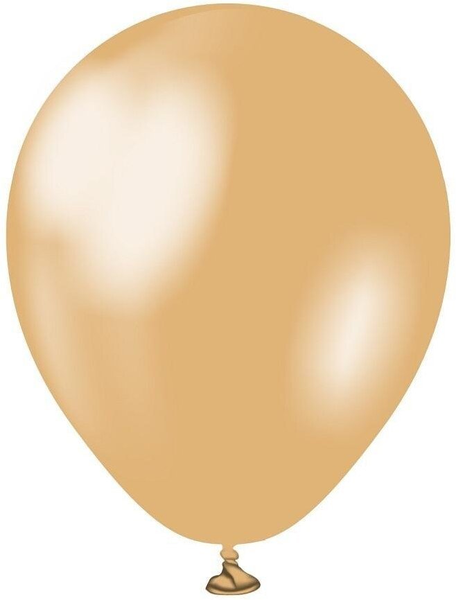 Balony Metallic Gold 50 szt