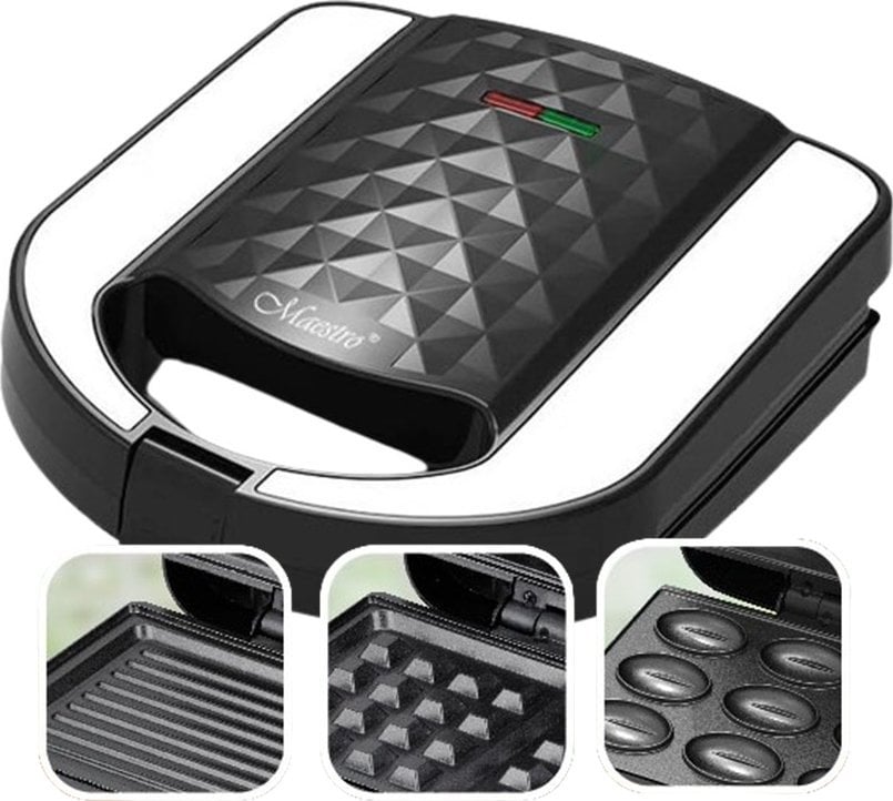 Opiekacz Maestro Opiekacz / sandwich 3w1 750W MR-709 MAESTRO
