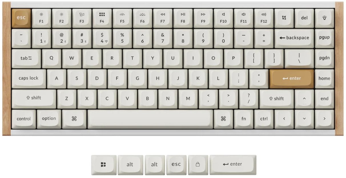 Klawiatura Keychron K2 HE Special Version Gateron Double-Rail Magnetic Nebula (K2H-Q1)
