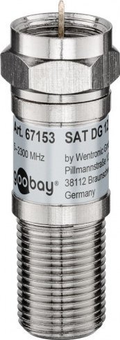 Goobay Ogniwo tłumiące do instalacji satelitarnych 12 dB