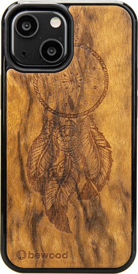 BeWood Drewniane Etui iPhone 13 Mini ŁAPACZ SNÓW IMBUIA