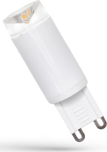 Spectrum LED G9, 230V, 3W, WW, ceramiczna (WOJ13063)