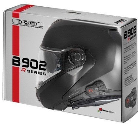 Interkom motocyklowy NOLAN N-COM B902 R do kasków NOLAN, komplet na 1 kask