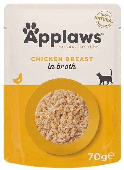 APPLAWS KOT sasz.70g KURCZAK W ROSOLE / 12