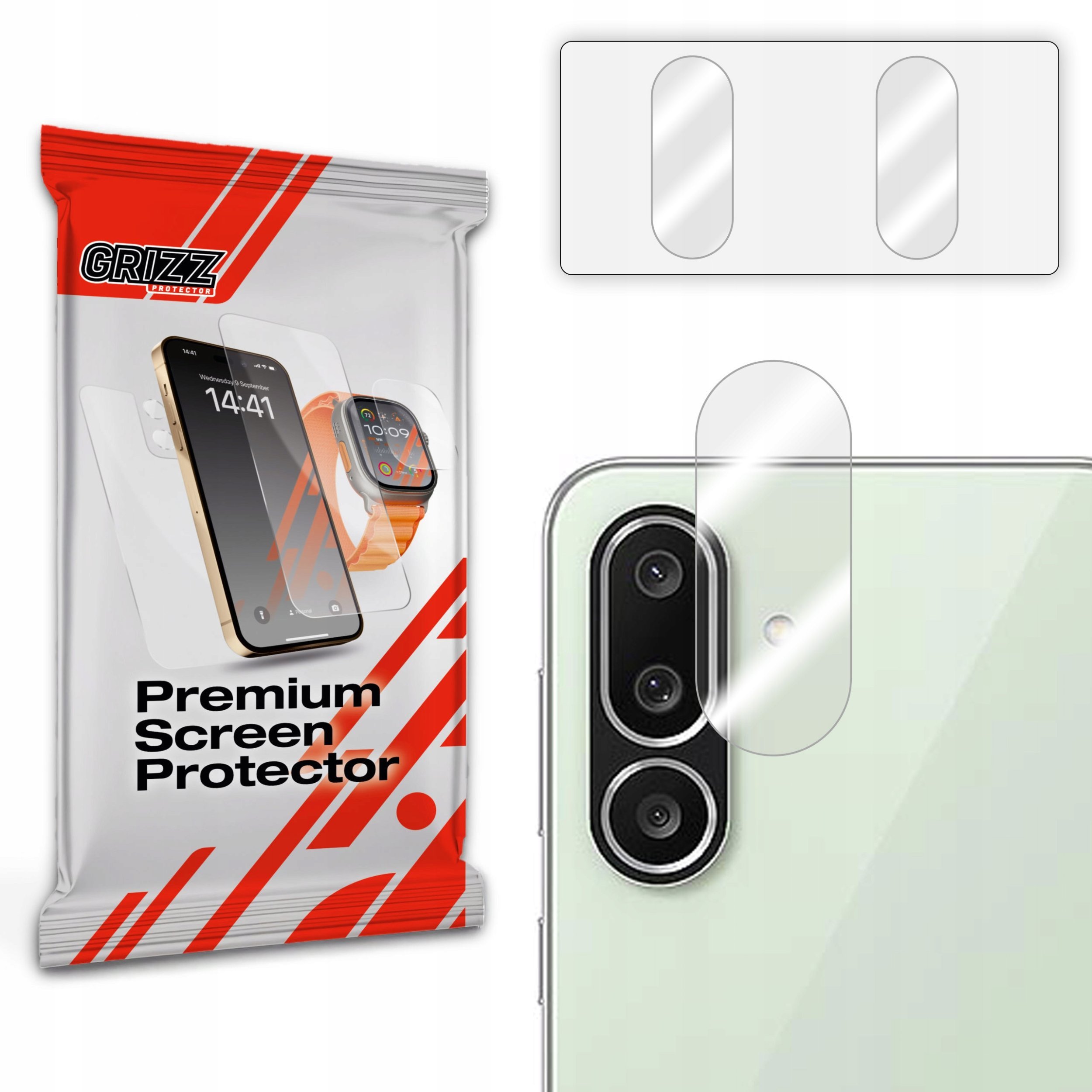 Szkło na aparat GrizzGlass HybridGlass Camera do Samsung Galaxy M56