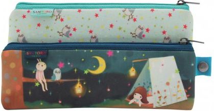 Piórnik Santoro Saszetka podwójna Starry Night