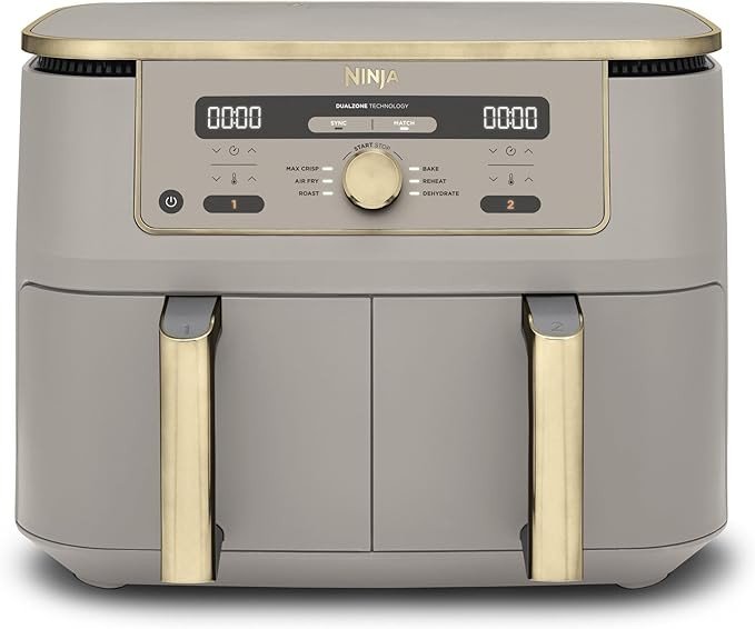 Frytkownica beztłuszczowa Ninja MAX Beztłuszczowa frytkownica z 2 szufladami 9,5litra 6 funkcji