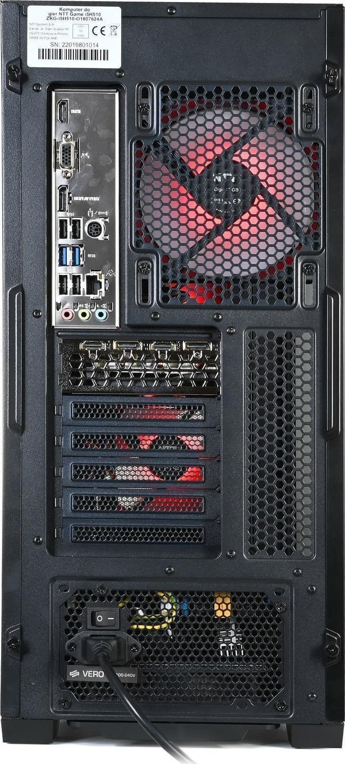 Komputer NTT Game Pro Ryzen 5 8400F, RTX 3050 6GB, 16GB RAM, 1TB SSD, WIFI, W11H