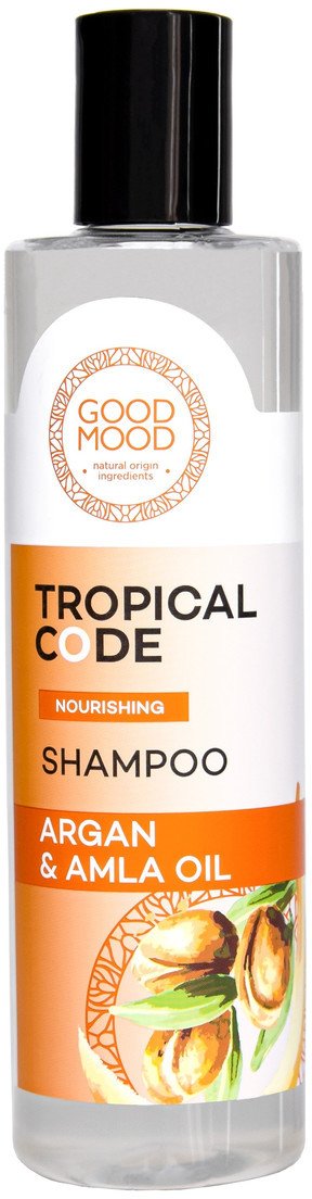 Good Mood Szampon do włosów odbuduwujący argana i amla 280ml