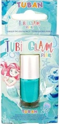 TUBAN Lakier Tubi Glam - turkusowy perłowy