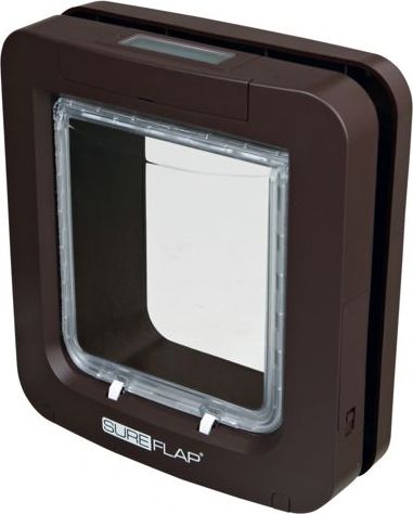 Trixie TRIXIE Drzwi dla kota z systemem Identyfikujacym SureFlap 4-Way Brązowe