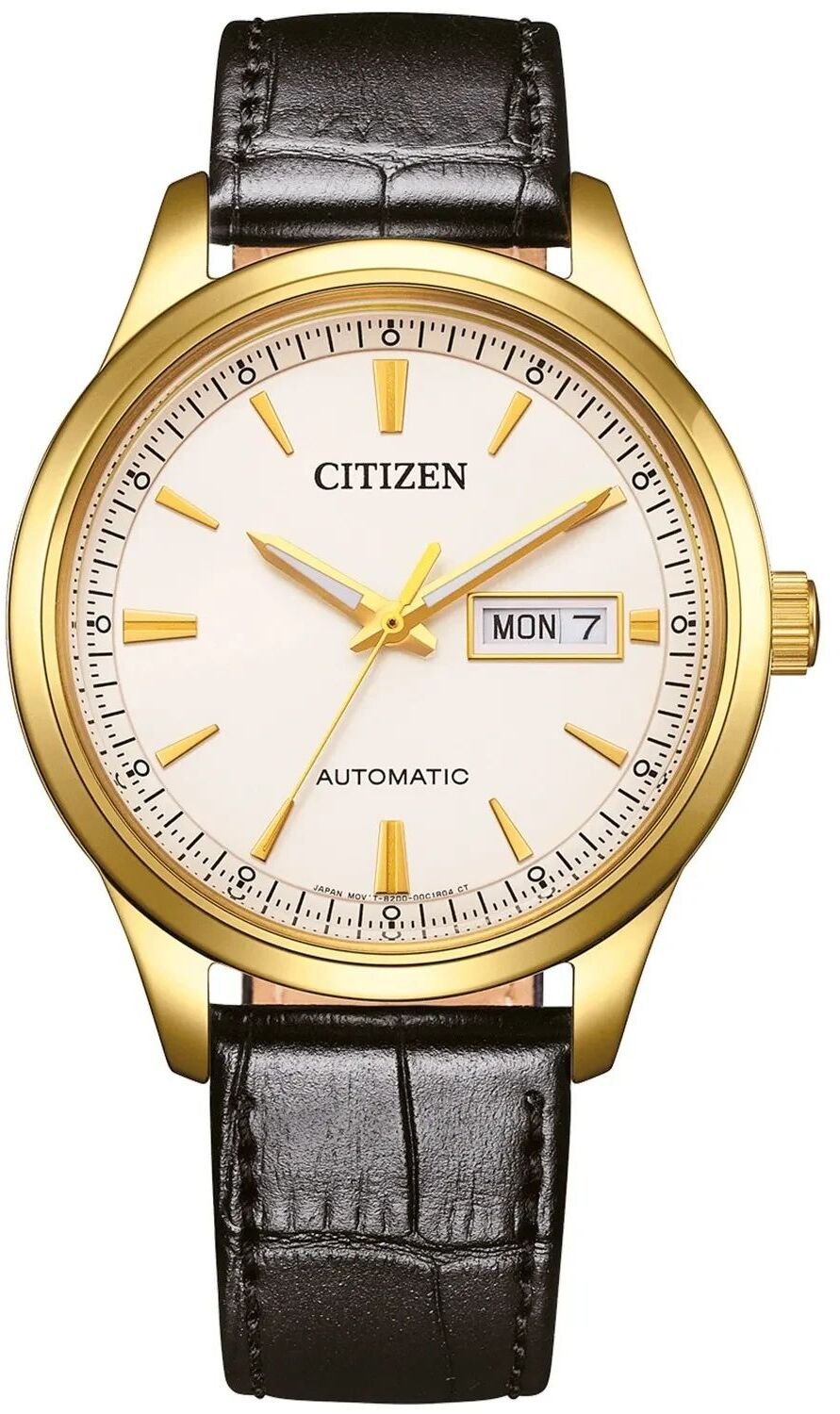 Zegarek Citizen Męski Zegarek Automatic NY4059-09A Ponadczasowa Klasyka Automatyczna