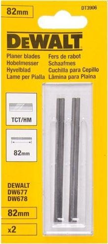 Dewalt Noże HSS 82mm do do strugów DW677/687 (DT3905-QZ)