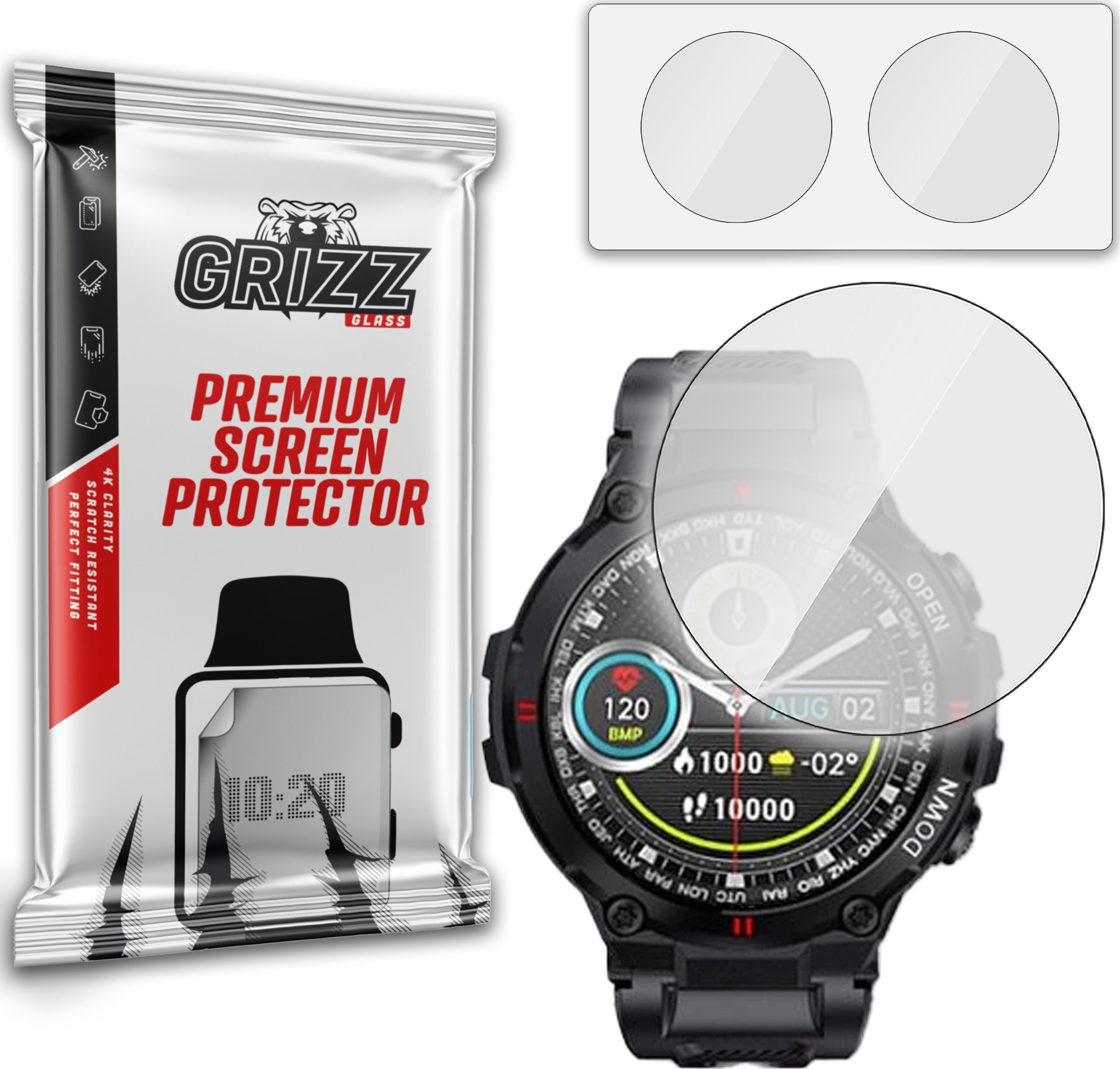 GrizzGlass Szkło hybrydowe Grizz Giewont GW430-1