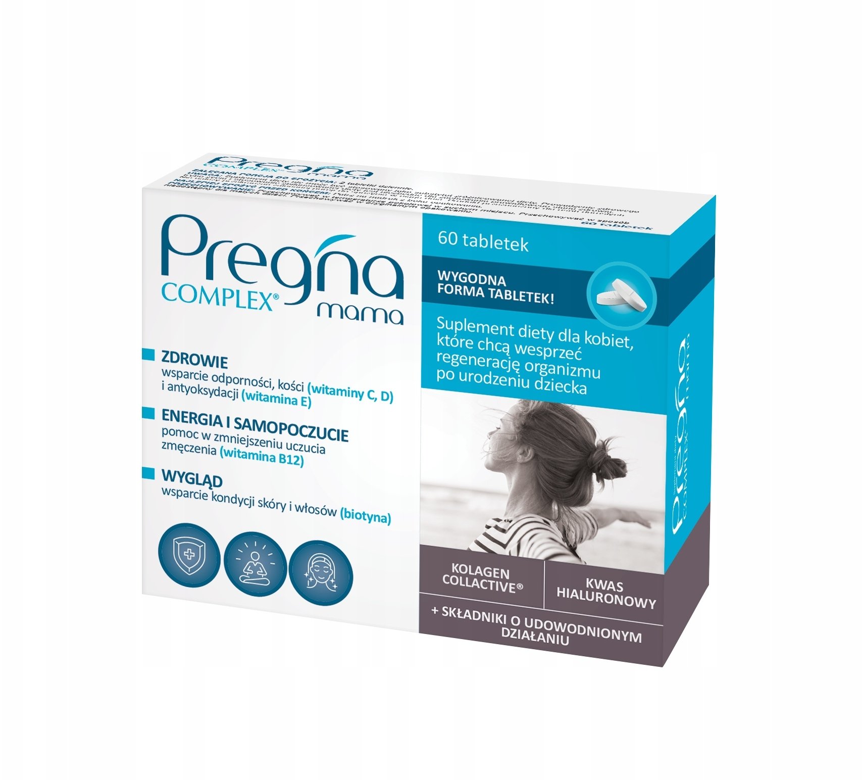 PREGNA_Complex Mama kolagen rybi suplement diety 60 kapsułek