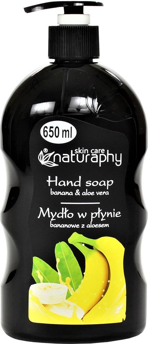 BluxCosmetics Mydło w płynie bananowe z aloesem 650 ml