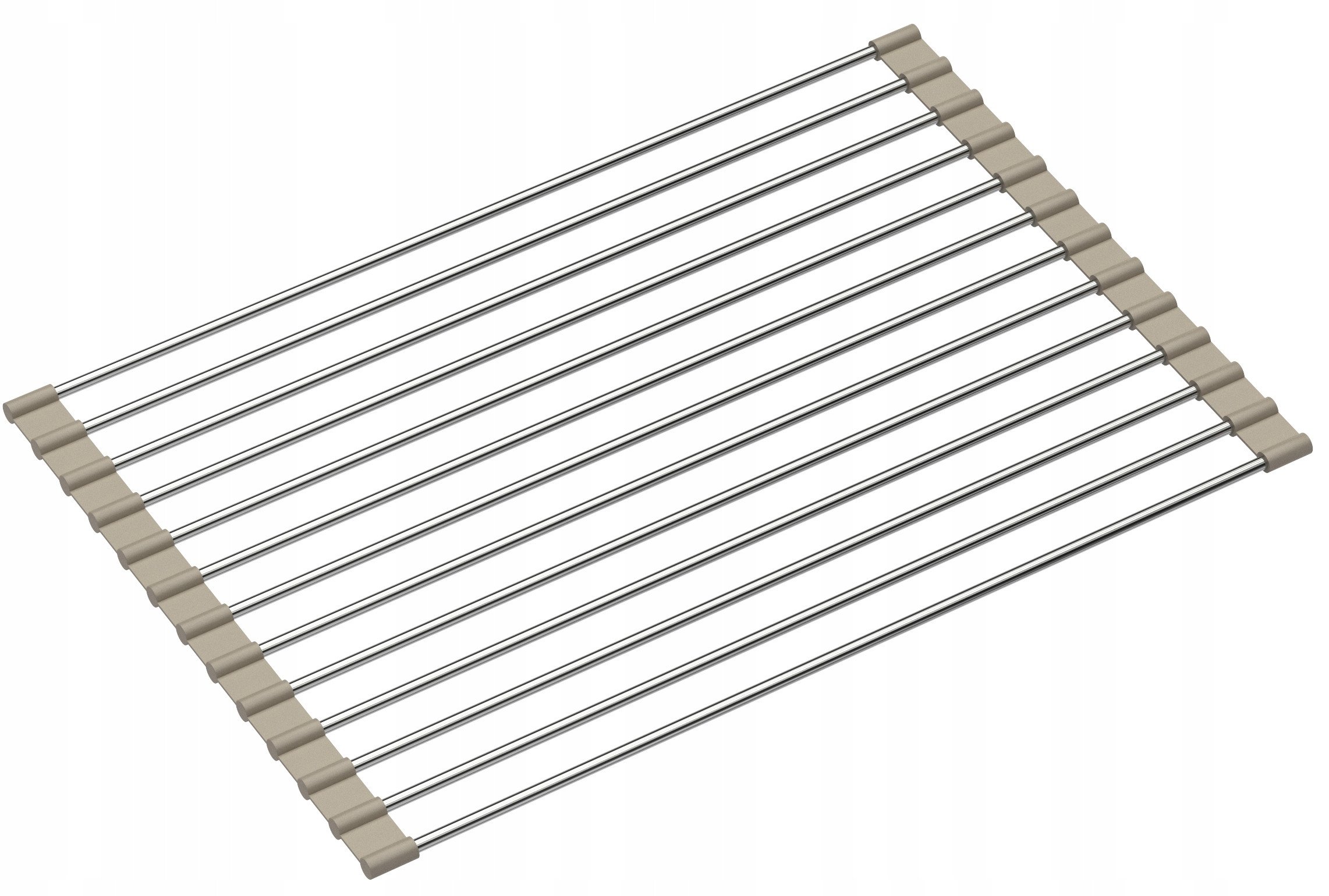 Qmata stal / beż 380 x 250 mm, 13 patyczków