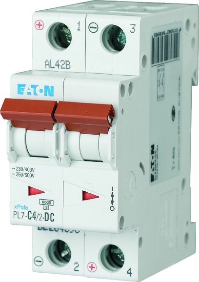 Eaton PL7-C4/2-DC WYŁ.NADPRĄDOWY 10KA DC