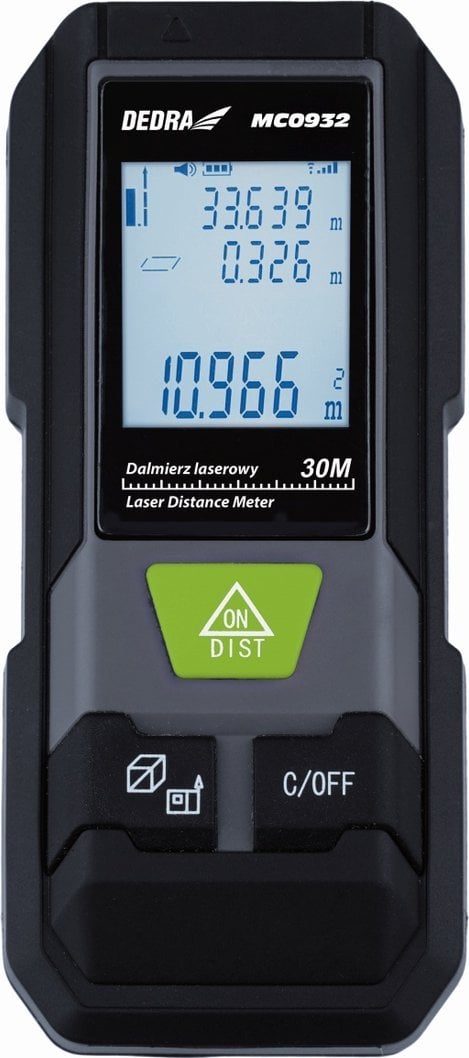 Dalmierz laserowy Dedra Dalmierz laserowy 30m, mini