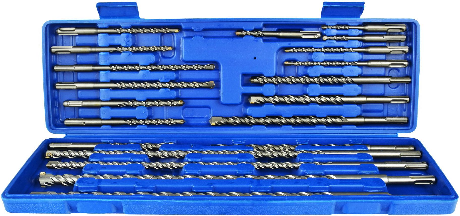 Wiertło Geko do betonu SDS+ 5 6 10 12 14 8mm zestaw (vx5230)