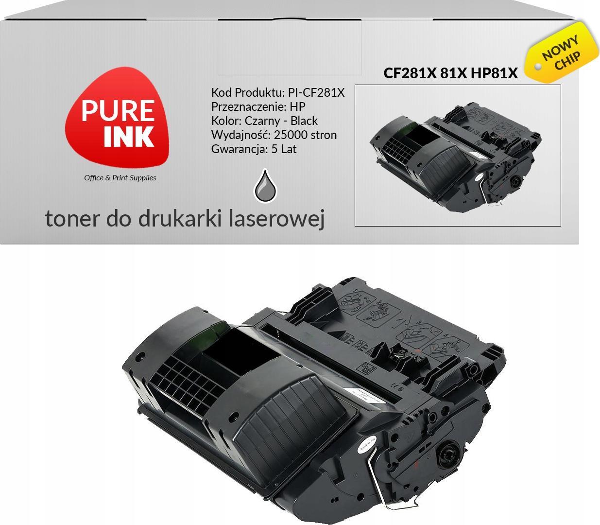 Toner Pureink Black Zamiennik CF281X