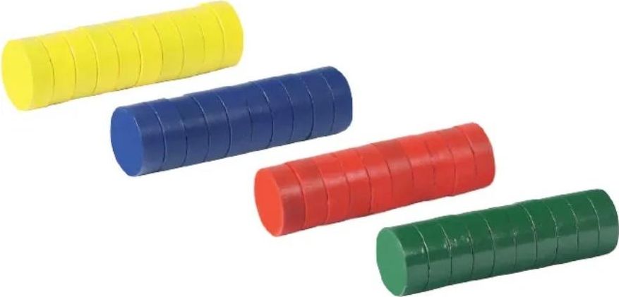 FANDY Magnes 15mm kolorowy Fandy 40szt