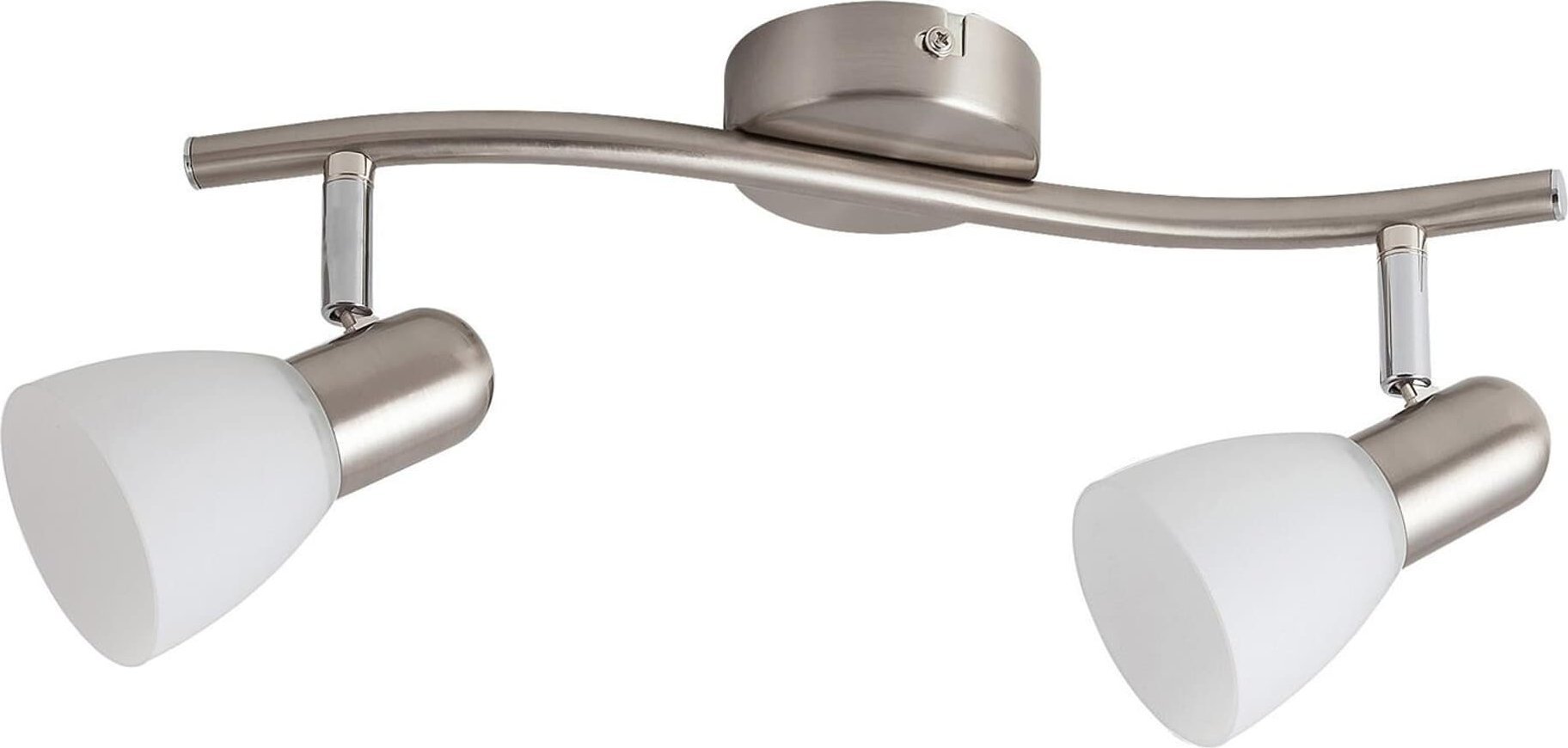 Lampa sufitowa Rabalux Listwa plafon lampa sufitowa Rabalux Soma 2x40W E14 satyna 6302