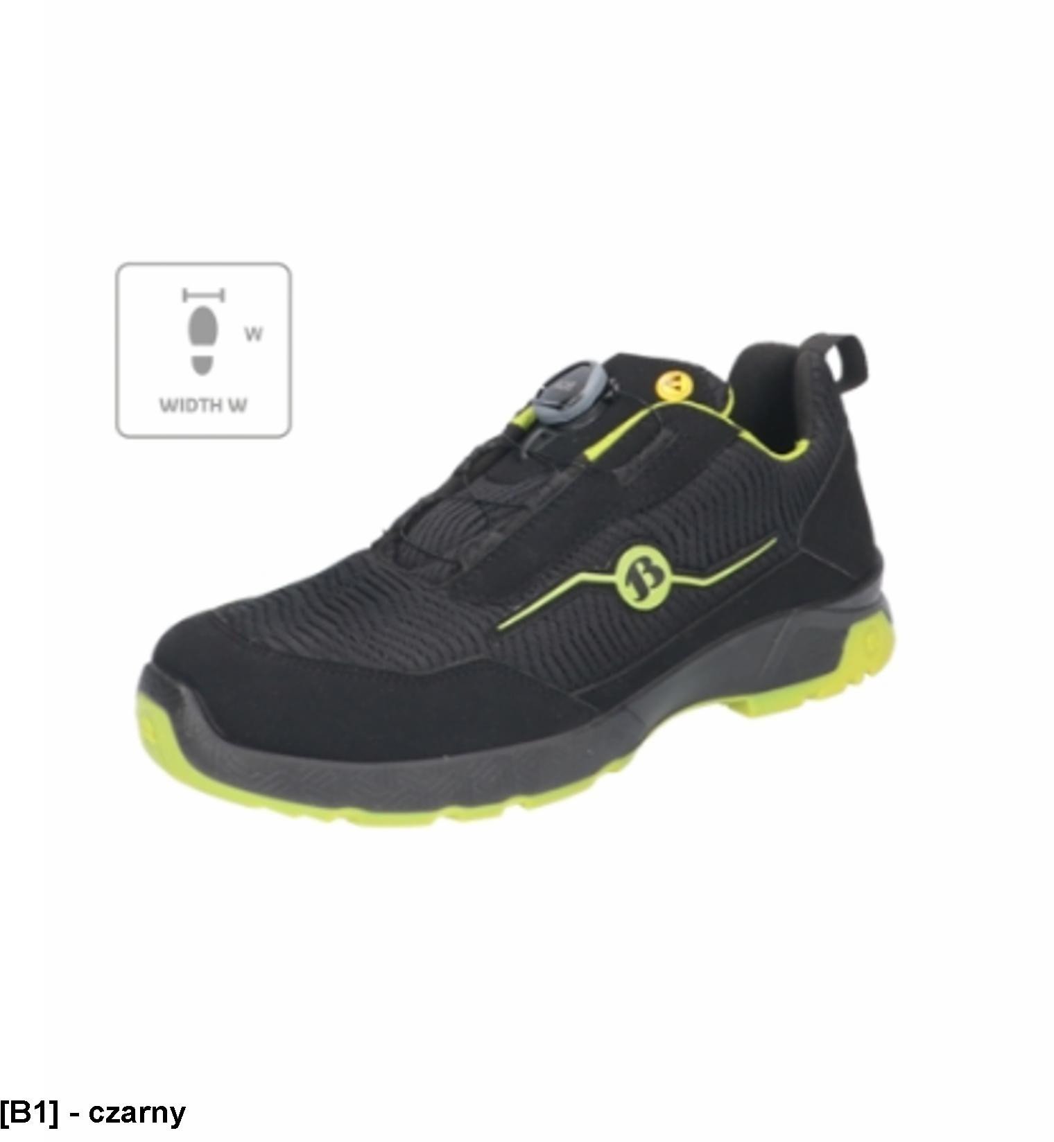 SUMM FOUR W - ADLER - SUMM FOUR W - Półbuty unisex, kompozytowa wkładka, antystatyczne, ESD, Odor control, BOA, aluminiowy podnosek, wyprodukowano w W