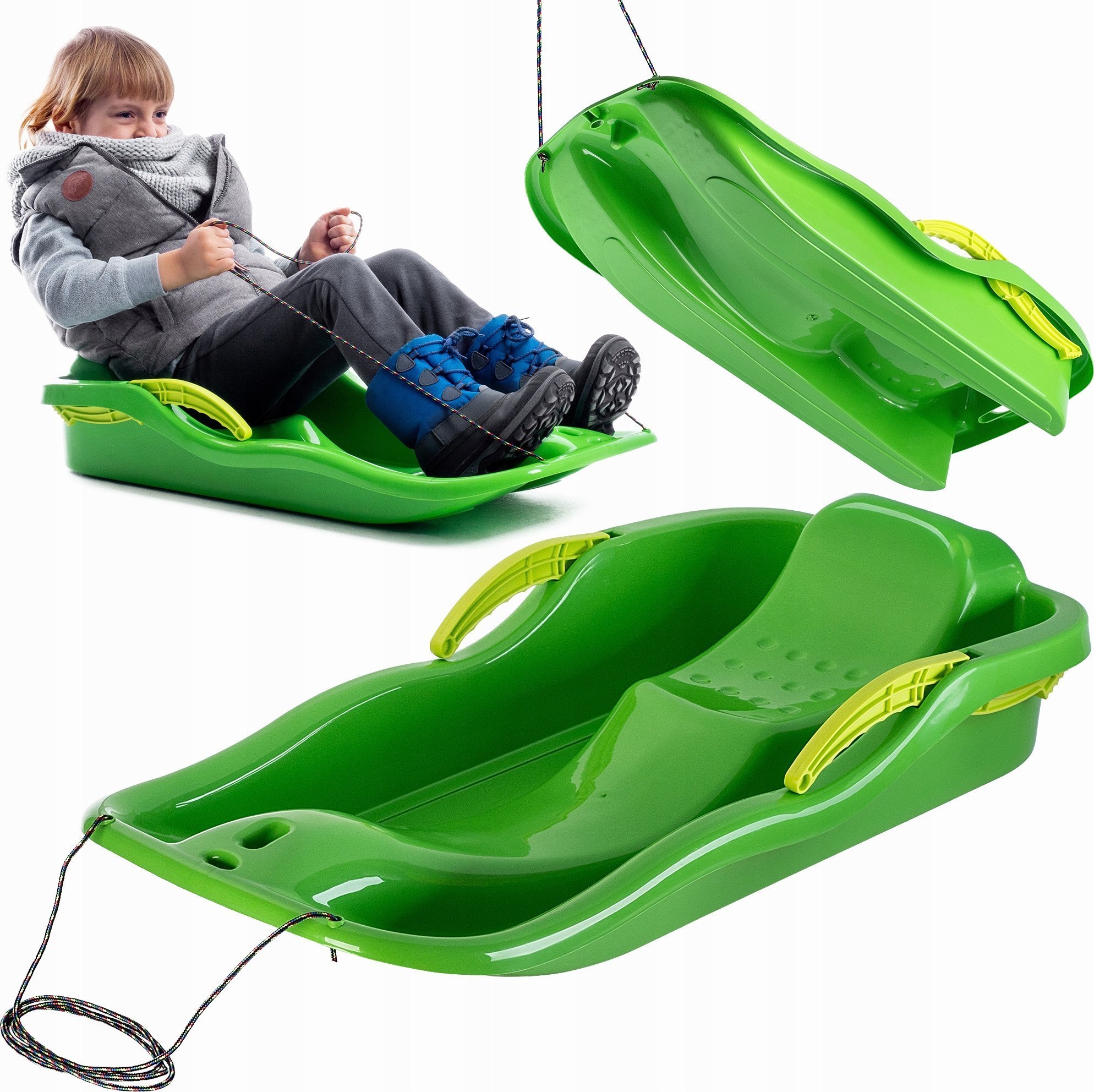 Kadax Sanki Z Hamulcami Oparciem Ślizg Zjazdowy Bobslej