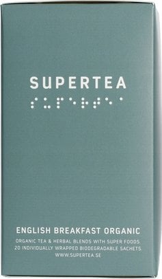 Teministeriet Herbata Supertea English Breakfast Organic 20 torebek
