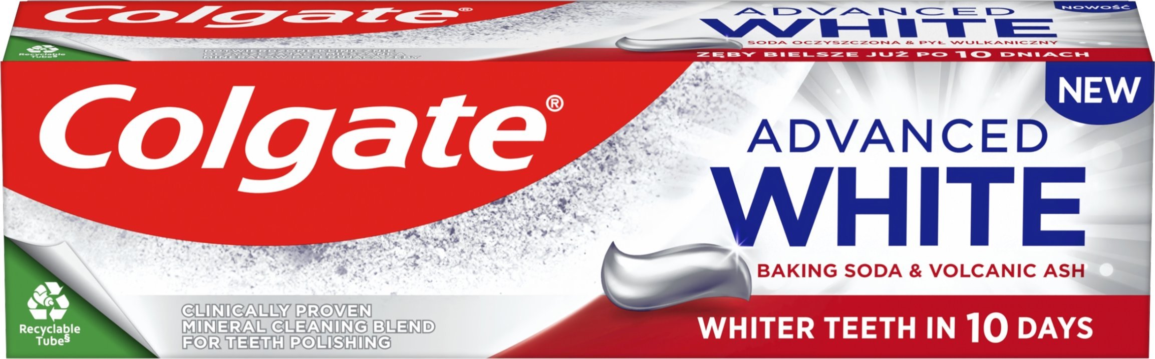 Colgate Pasta do zębów advanced white-baking soda&volcanic ash 75ml