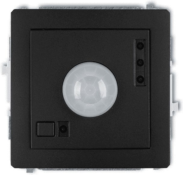 Karlik Deco czujnik ruchu elektroniczny czarny mat (12DCR-1)