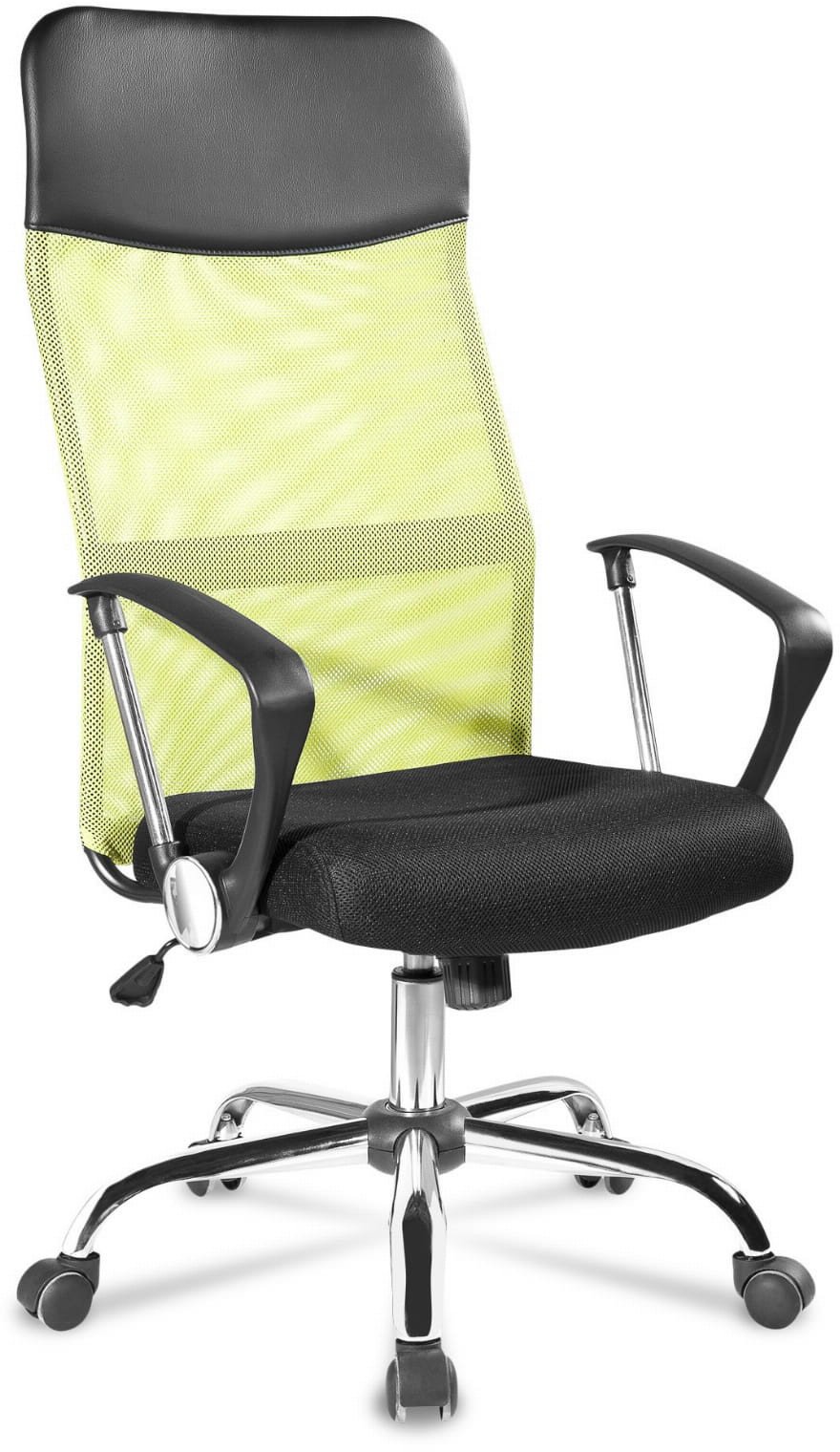 OBROTOWY FOTEL DO BIURKA Z SIATKĄ MESH W KOLORZE ZIELONYM