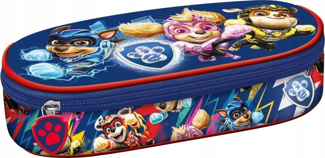 Piórnik MAJEWSKI Piórnik saszetka usztywniona z wewnętrzną klapką Psi Patrol