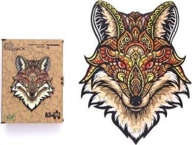 PuzzleOK Puzzle drewniane eko 120 Zaczarowany lis A3