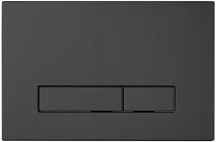 H4 / VIGANTE / PRZYCISK STELAŻA PODTYNKOWEGO WC H4 CZARNY /