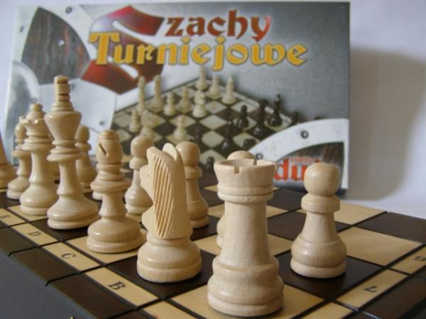 Magiera Szachy turniejowe duże 43cm