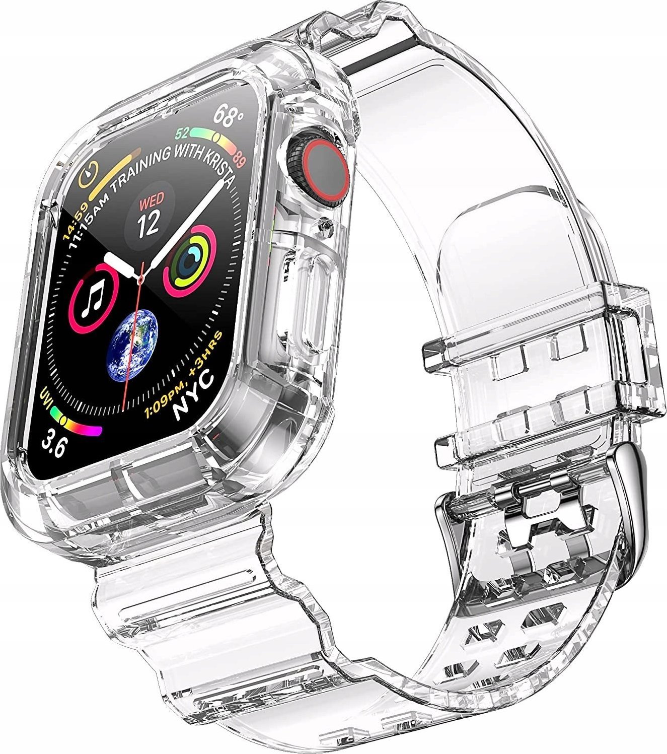 4TechGoods PASEK ETUI CASE DO APPLE WATCH 3 6 7 SE 42/44/45mm