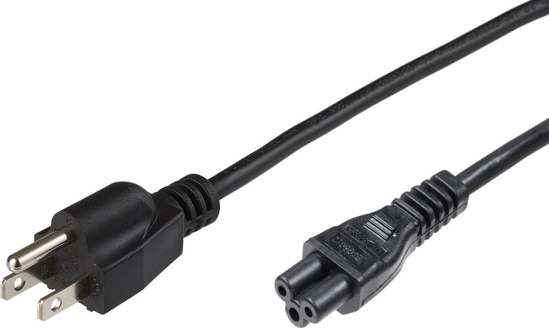 Kabel zasilający MicroConnect Microconnect PE110805 kabel zasilające Czarny 0,5 m Wtyczka zasilająca typu B C5 panel
