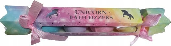 LOVE SKIN_Candy kolorowe kule do kąpieli Unicorn 4x100g