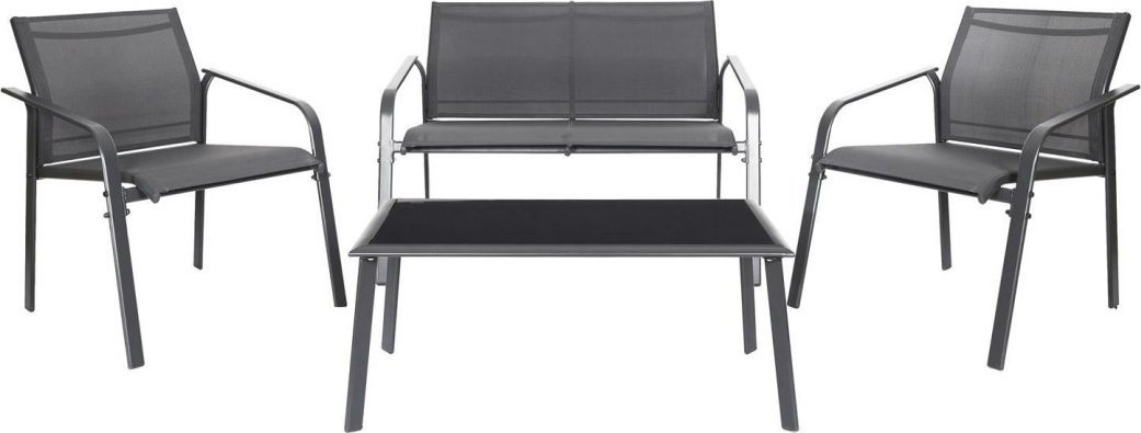 Intesi Zestaw ogrodowy Saxo szary