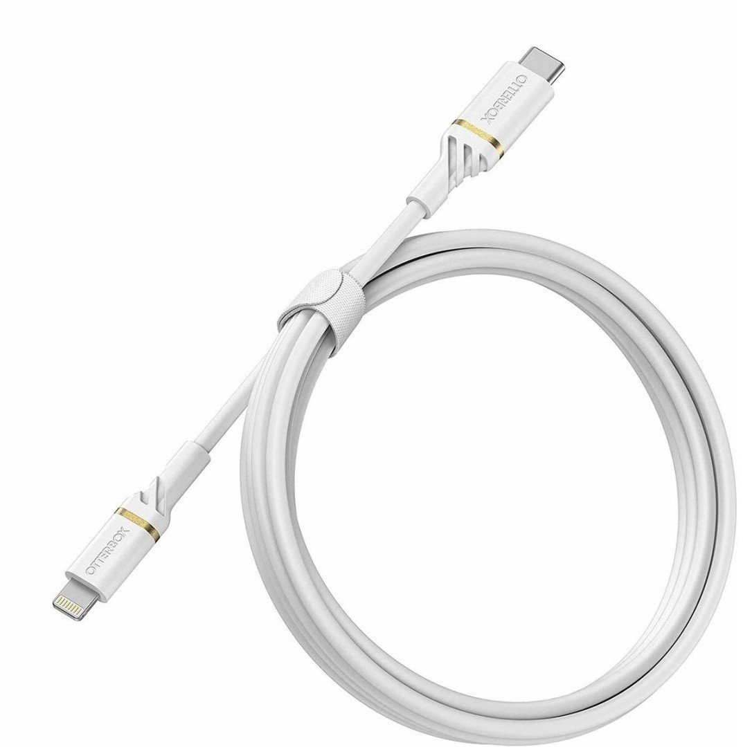Kabel USB OtterBox Lightning - USB-C 1 m Biały (S7779714)