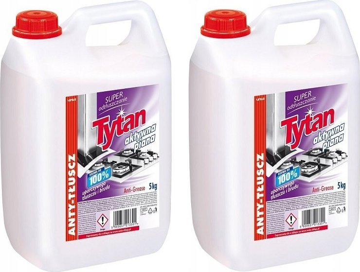 Tytan 2 x TYTAN ANTY-TŁUSZCZ SPRAY KANISTER 5kg PROMO