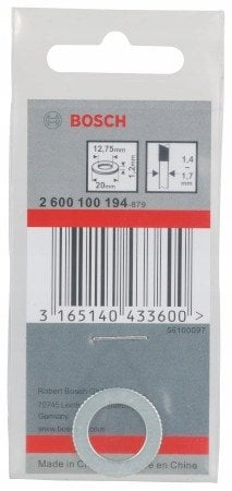 Reducing Ring "DIA 20/12,75X1.2"