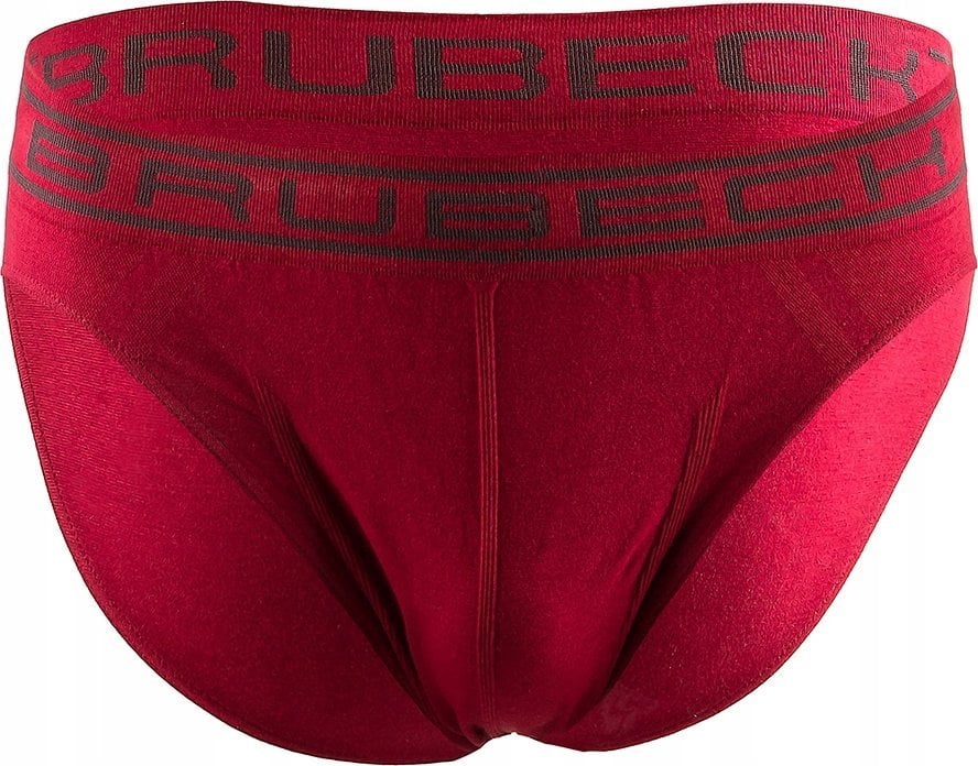 Brubeck BE00290A Slipy męskie COMFORT COTTON ciemnoczerwony XXL