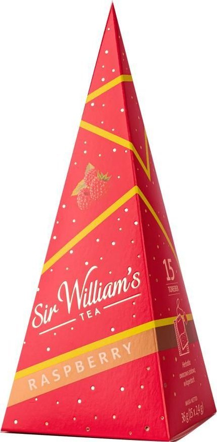 Sir Williams Herbata RASPBERRY piramida 15szt.
