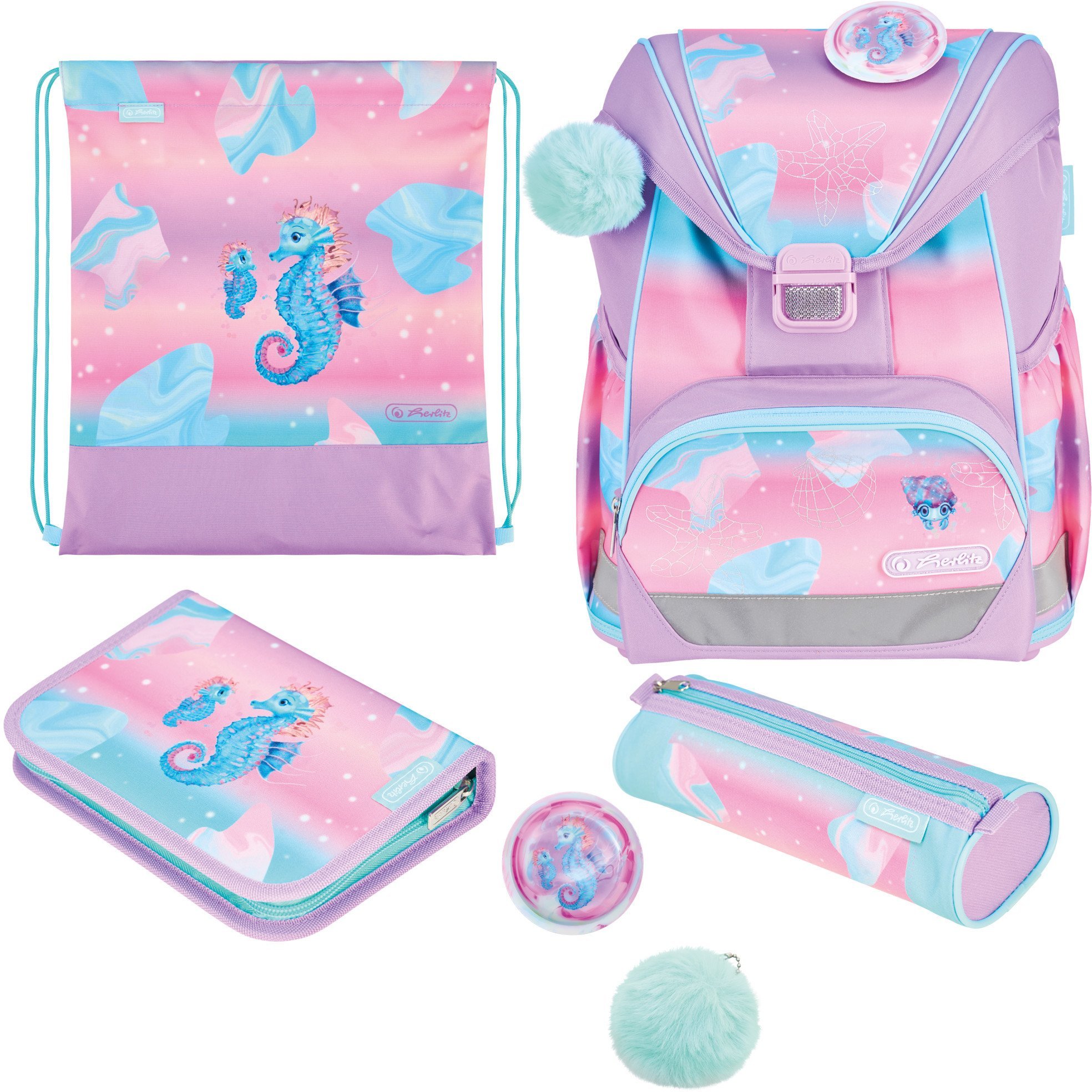 Herlitz Schulranzen UltraLight Plus Ocean Lights